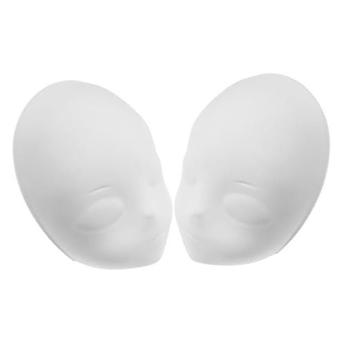 ibasenice 2 Stücke Weiße Gesichtsmasken DIY Malerei Leere Pvc Maskerade Masken Für Halloween Cosplay Kunst Projekte ibasenice 2 Stücke Weiße Gesichtsmasken DIY Malerei Leere Pvc Maskerade Masken Für Halloween Cosplay Kunst Projekte von ibasenice