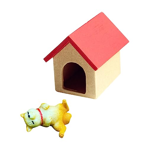 ibasenice 2stücke Mini Fotomodell Kreative Dekoration Miniatur Hundehütte Mit Zufälligem Hundemuster Spielzeug Zubehör Für Und Raumgestaltung ibasenice 2stücke Mini Fotomodell Kreative Dekoration Miniatur Hundehütte Mit Zufälligem Hundemuster Spielzeug Zubehör Für Und Raumgestaltung von ibasenice