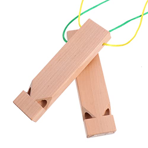 ibasenice 2 Stücke Zug Sound Pfeife Holz Pfeife Holz Zug Pfeife Zug Pfeifen Pfeife Birke von ibasenice