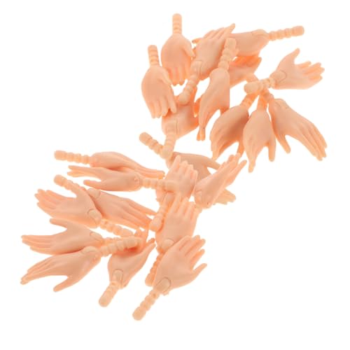 ibasenice 20 Paar Realistische Puppenhandteile mit Beweglichen Gelenken aus Langlebigem Kunststoff Passend für DIY Puppenherstellung Flexible Miniaturhandteile für Kreative Bastelprojekte ibasenice 20 Paar Realistische Puppenhandteile mit Beweglichen Gelenken aus Langlebigem Kunststoff Passend für DIY Puppenherstellung Flexible Miniaturhandteile für Kreative Bastelprojekte von ibasenice