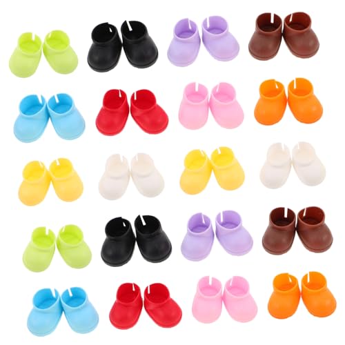 ibasenice 20 Paare Mini Doll Boots Baumwollschuhe Puppenstiefel Miniature Kostüm Zubehör Vielseitig Leicht Tragbar für DIY Puppen ibasenice 20 Paare Mini Doll Boots Baumwollschuhe Puppenstiefel Miniature Kostüm Zubehör Vielseitig Leicht Tragbar für DIY Puppen von ibasenice