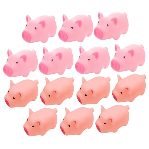 ibasenice 20 Pcs Quietsch Spielzeug Squeeze Spielzeug Kleine Schweinespielzeug Party Bevorzugt Goody Bag Stuffers von ibasenice