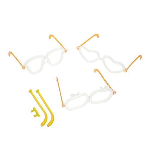 ibasenice Knicklicht-brillenverbinder 20er-pack Spielzeug-brillenbügel Für Zubehör von ibasenice