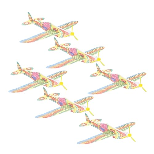 ibasenice 20 Stck. Schaum-Flugzeug-Modell Fliegen Flugzeug Flugzeuge Fliegend Drohne Ebene Kinderspielzeug Outdoor- Für Schaumflugzeug Werfen Schaum von ibasenice