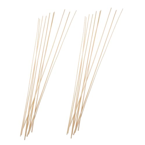 ibasenice 20 Stück Bambus Bastelstäbe für Kite Making Lange Bambusstäbe für Benutzerfreundliches Kit für Outdoor Aktivitäten Einfache Montage für Kreative Bastelprojekte von ibasenice