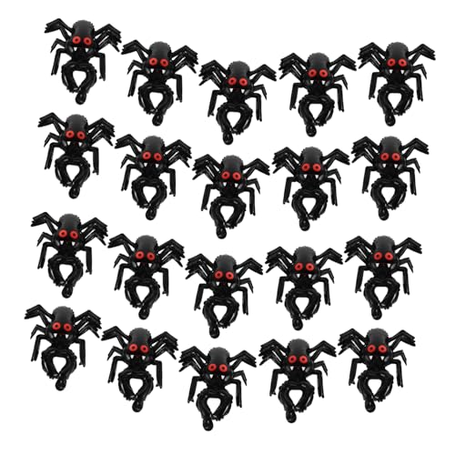 ibasenice 20 Stück Halloween Folienarmband Luftballons Aufblasbare Tragbare Aluminium Spinnenballons für Halloween Partydekoration Festivalrequisiten Interaktive Partygestaltung von ibasenice