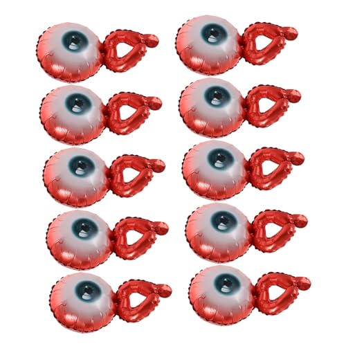 ibasenice 20 Stück Halloween Folienballons Aufblasbare Augen Handgelenk Ballons aus Aluminiumfolie Vielseitige Partydekoration für Halloween Geburtstage und Feiertagsfeiern Leicht und ibasenice 20 Stück Halloween Folienballons Aufblasbare Augen Handgelenk Ballons aus Aluminiumfolie Vielseitige Partydekoration für Halloween Geburtstage und Feiertagsfeiern Leicht und von ibasenice