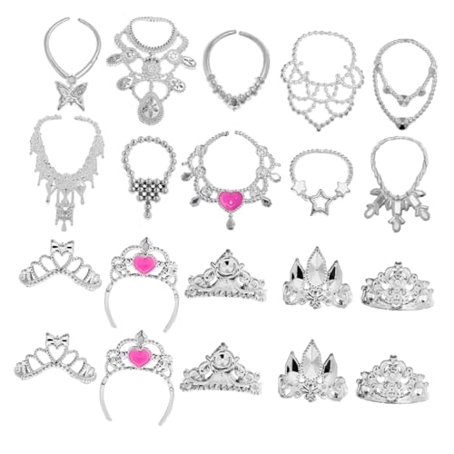 ibasenice 20 Stück Halskette Krone Toys игрушки для девочек Toys for Spielzeugaccessoires Zubehör für Babypuppen für Puppen Puppenschmuck Mädchen Schmuck Plastik ibasenice 20 Stück Halskette Krone Toys игрушки для девочек Toys for Spielzeugaccessoires Zubehör für Babypuppen für Puppen Puppenschmuck Mädchen Schmuck Plastik von ibasenice