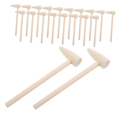 ibasenice 20 Stück Kreatives DIY für Kleinkinder Kleine Holzmallets Feinmotorik und Kreativem Rollenspiel ibasenice 20 Stück Kreatives DIY für Kleinkinder Kleine Holzmallets Feinmotorik und Kreativem Rollenspiel von ibasenice