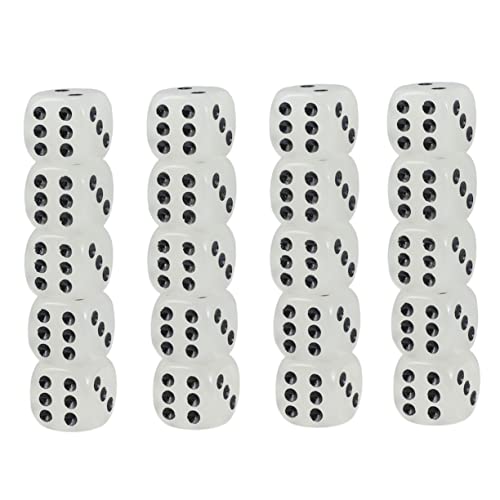 ibasenice 20 Stück Leuchtende Würfel partyspiel Six-Sided dice Table Game dice Tischspielwürfel Spiel Würfel Paar Würfelspiel Unterhaltung 6-seitiger Würfel Punktwürfel Würfel Acryl ibasenice 20 Stück Leuchtende Würfel partyspiel Six-Sided dice Table Game dice Tischspielwürfel Spiel Würfel Paar Würfelspiel Unterhaltung 6-seitiger Würfel Punktwürfel Würfel Acryl von ibasenice