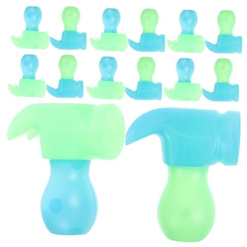 ibasenice 20 Stück Luminous Radish Hammer für Teiliges Sicherer Materialmix Stressabbau durch Schlägen Tragbar und Leicht für Unterwegs von ibasenice