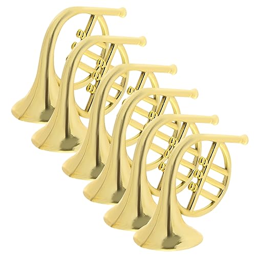ibasenice 20 Stück Mini Musikinstrument Modell Weihnachtsminiaturen Musikalische Weihnachtsdekoration Klarinetten Ornamente Weihnachtsbaum Hängeornament Miniatur Musikinstrument von ibasenice