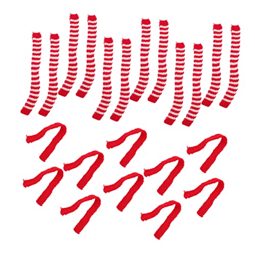 ibasenice 20 Stück Mini-Schal Zubehör Puppe Windeln Neon-Armbänder cutermesserser weihnachtsparty Accessoires Weihnachten dekorative Wollschals zarte Wollschals Garn rot ibasenice 20 Stück Mini-Schal Zubehör Puppe Windeln Neon-Armbänder cutermesserser weihnachtsparty Accessoires Weihnachten dekorative Wollschals zarte Wollschals Garn rot von ibasenice