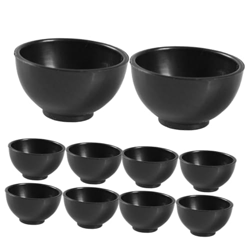 ibasenice 20 Stück Mini-Simulationsschüssel Schüsseln Dollhouse Accessories Dollhouse zubehör Zubehör Mini-Hausgeschirr Mini-Küchenzubehör Minischüssel für Minihaus Plastik Black ibasenice 20 Stück Mini-Simulationsschüssel Schüsseln Dollhouse Accessories Dollhouse zubehör Zubehör Mini-Hausgeschirr Mini-Küchenzubehör Minischüssel für Minihaus Plastik Black von ibasenice