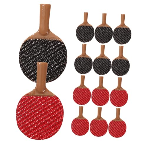 ibasenice 20 Stück Mini Tischtennis Schläger Adorable Simulation Rackets für Puppenhaus Dekoration und DIY Schlüsselanhänger für Kreative Bastler und Miniatur ibasenice 20 Stück Mini Tischtennis Schläger Adorable Simulation Rackets für Puppenhaus Dekoration und DIY Schlüsselanhänger für Kreative Bastler und Miniatur von ibasenice