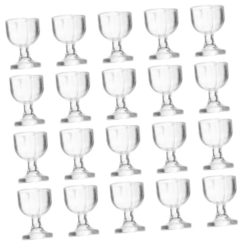 ibasenice 20 Stück Mini Weinglas Miniaturspielzeug Puppe Weinkelch Miniatur-zubehör Puppenzubehör Mini-weinbecher Mini-rotweinbecher Mini-weinkelch Miniaturornament Puppe Weinbecher Harz ibasenice 20 Stück Mini Weinglas Miniaturspielzeug Puppe Weinkelch Miniatur-zubehör Puppenzubehör Mini-weinbecher Mini-rotweinbecher Mini-weinkelch Miniaturornament Puppe Weinbecher Harz von ibasenice