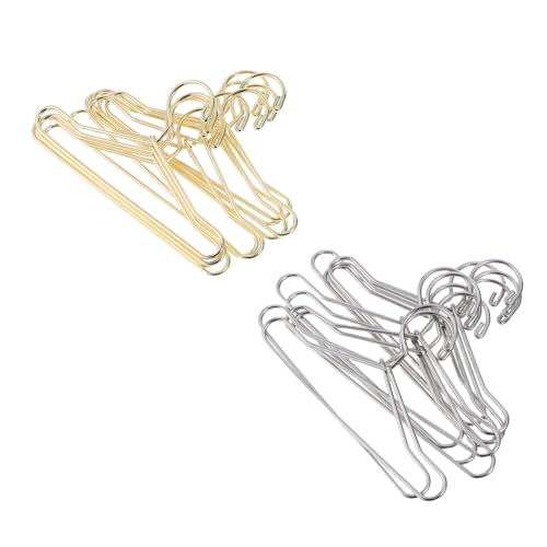 ibasenice 20 Stück Mini-kleiderbügel Für Puppen – Kleiderbügel Aus Metalldraht Für Puppengarderoben, Zubehör Zum Organisieren Und Präsentieren Von Outfits, Puppenhaus-Dekoration ibasenice 20 Stück Mini-kleiderbügel Für Puppen – Kleiderbügel Aus Metalldraht Für Puppengarderoben, Zubehör Zum Organisieren Und Präsentieren Von Outfits, Puppenhaus-Dekoration von ibasenice