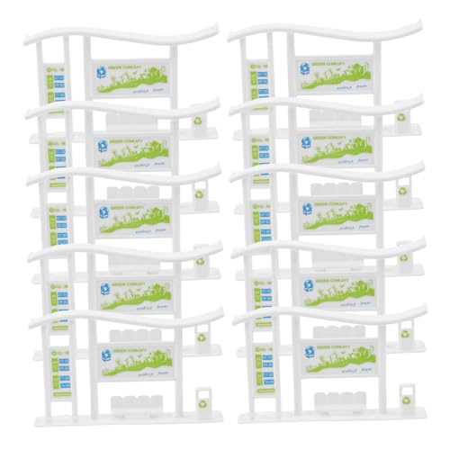 ibasenice 20 Stück Miniatur Buswartehäuschen Modell aus Robustem Kunststoff Realistische Stadtbus Haltestelle für Puppenhaus Landschaftsgestaltung Zubehör für Miniatur-szenen und ibasenice 20 Stück Miniatur Buswartehäuschen Modell aus Robustem Kunststoff Realistische Stadtbus Haltestelle für Puppenhaus Landschaftsgestaltung Zubehör für Miniatur-szenen und von ibasenice