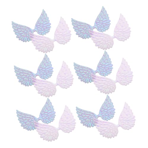 ibasenice 20 Stück Miniature Flügel Ornamente Teiliges Strahlendem und Leuchtendem für DIY Kreative Bastelprojekte und Zauberhafte Gartenfiguren ibasenice 20 Stück Miniature Flügel Ornamente Teiliges Strahlendem und Leuchtendem für DIY Kreative Bastelprojekte und Zauberhafte Gartenfiguren von ibasenice