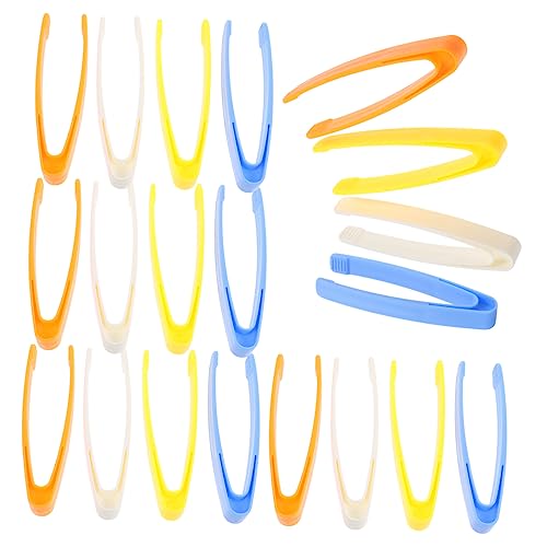 ibasenice 20 Stück Outdoor-Pinzette Bug Catcher Bastelpinzette Experimente Werkzeuge Kindergarten Pinzette experimente Experiment Pinzette Pinzette für Plastik von ibasenice
