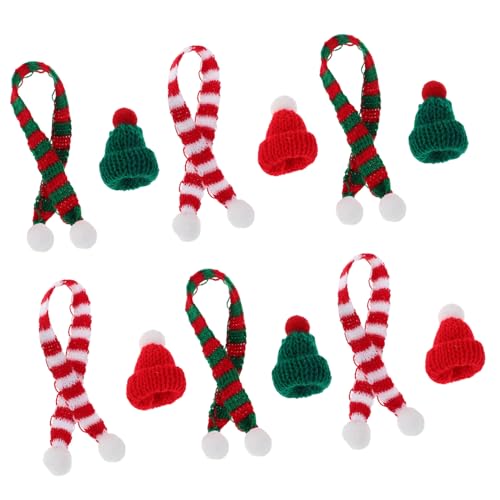 ibasenice 20 Stück Puppenhaus Weihnachtsdekoration Weihnachtsbaumschal Minischals Zum Basteln Mini-weihnachtsmützen Weihnachtshaustier Mini-schals Weihnachtsdekorationen Besteckhalter Stoff ibasenice 20 Stück Puppenhaus Weihnachtsdekoration Weihnachtsbaumschal Minischals Zum Basteln Mini-weihnachtsmützen Weihnachtshaustier Mini-schals Weihnachtsdekorationen Besteckhalter Stoff von ibasenice