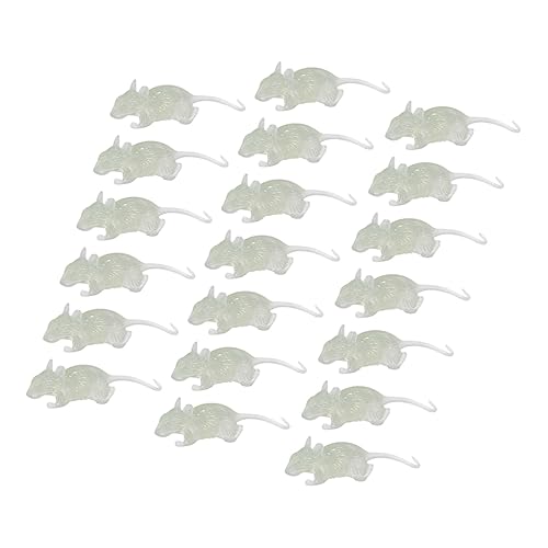 ibasenice 20 Stück Ratten Halloween Spinnenspielzeug leuchtende falsche Ratte Ameise im Freien federnd dupes Ohrringe Schaurige Dekoration gefälschtes Mausmodell knifflige Ratte Plastik Weiß ibasenice 20 Stück Ratten Halloween Spinnenspielzeug leuchtende falsche Ratte Ameise im Freien federnd dupes Ohrringe Schaurige Dekoration gefälschtes Mausmodell knifflige Ratte Plastik Weiß von ibasenice
