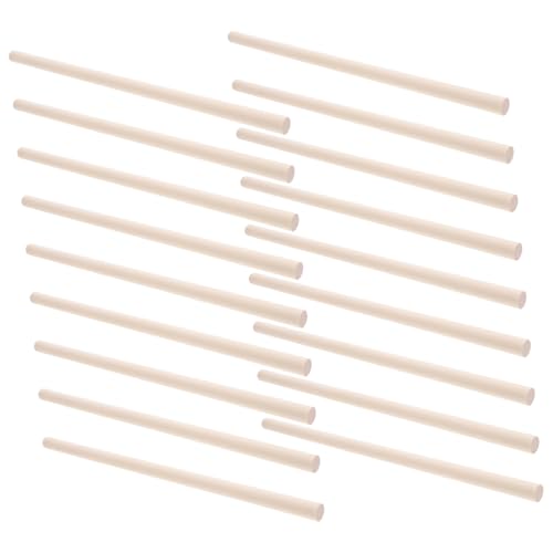 ibasenice 20 Stück Rhythmusstock musikinstrumente musikalisches Instrumentenstöcke Rhythmussticks für in großen Mengen Musik-Rhythmus-Sticks Schlaginstrument Birke Beige von ibasenice