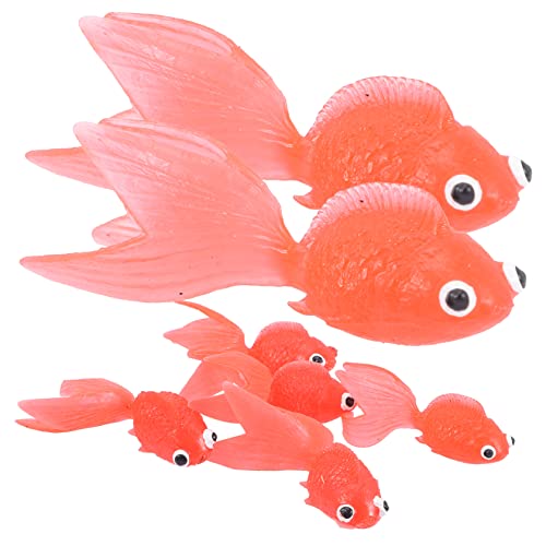 ibasenice 20 Stück Simulation eines Goldfischspielzeugs Dekorationen Aquarium Tank Simulationsfisch gefälschter Fisch Fischschmuck für Aquarien realistischer Fisch Zierfisch Plastik ibasenice 20 Stück Simulation eines Goldfischspielzeugs Dekorationen Aquarium Tank Simulationsfisch gefälschter Fisch Fischschmuck für Aquarien realistischer Fisch Zierfisch Plastik von ibasenice