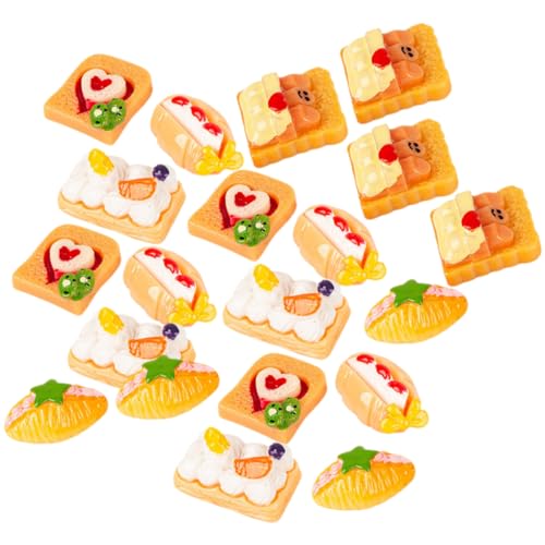 ibasenice Lebensechte Brot-Charms 20 Stück Miniatur-Dekoration Für Die Herstellung Von Handyhüllen-Charms ibasenice Lebensechte Brot-Charms 20 Stück Miniatur-Dekoration Für Die Herstellung Von Handyhüllen-Charms von ibasenice