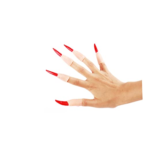 ibasenice 20 Stück Teiliges Halloween Hexennägel Künstliche Hautfarbene Fingernägel aus Kunststoff Realistisch Gestaltet für Cosplay Kostüm Party Sicher und Passend für Fingerenden ibasenice 20 Stück Teiliges Halloween Hexennägel Künstliche Hautfarbene Fingernägel aus Kunststoff Realistisch Gestaltet für Cosplay Kostüm Party Sicher und Passend für Fingerenden von ibasenice