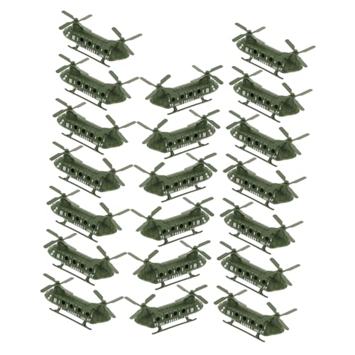 ibasenice 20 Stück Teiliges Hubschrauber Militärisches Sandtisch Modell Transport Hubschrauber für Jungen Mädchen Dekoratives Flugzeug für Kinderzimmer und Kinderbereich ibasenice 20 Stück Teiliges Hubschrauber Militärisches Sandtisch Modell Transport Hubschrauber für Jungen Mädchen Dekoratives Flugzeug für Kinderzimmer und Kinderbereich von ibasenice