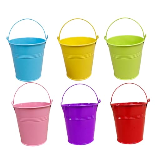 ibasenice 20 Stück Teiliges Mini Zinkeimer Kleine Verzinkte Pflanzkübel mit Griff Robuste Metallblumentöpfe für Tisch Fensterdekoration Vielseitig als Blumen Pflanzgefäß Zufällige Farbe ibasenice 20 Stück Teiliges Mini Zinkeimer Kleine Verzinkte Pflanzkübel mit Griff Robuste Metallblumentöpfe für Tisch Fensterdekoration Vielseitig als Blumen Pflanzgefäß Zufällige Farbe von ibasenice