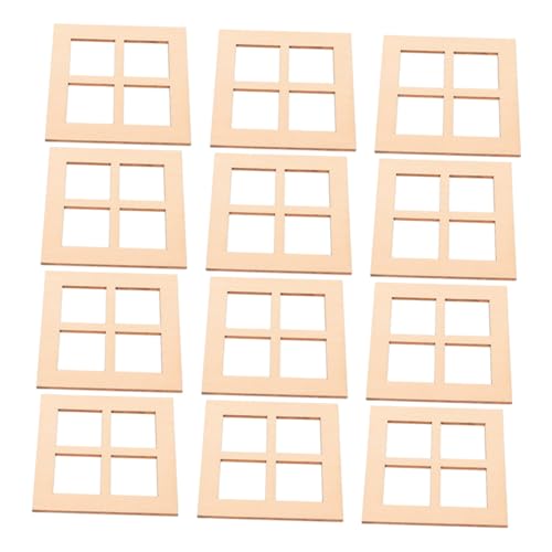 ibasenice 20 Stück Teiliges Miniatur holzfenster DIY Puppenhaus Fensterrahmen mit Vier Feldern Dekorative Mini hausfenster für Bastelprojekte Puppenhaus deko Haus Gartenornamente ibasenice 20 Stück Teiliges Miniatur holzfenster DIY Puppenhaus Fensterrahmen mit Vier Feldern Dekorative Mini hausfenster für Bastelprojekte Puppenhaus deko Haus Gartenornamente von ibasenice