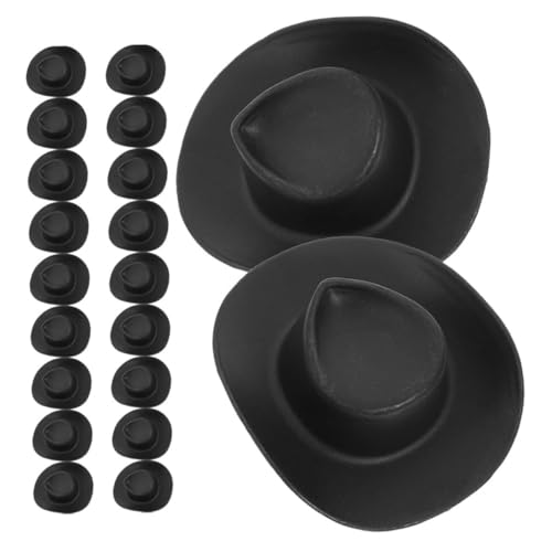 ibasenice 20 Stück kleine hüte Haar deko plastiktisch Hut für Rollenspiele Hut für Schmuckherstellung plasure Erwachsene Puppe DIY-Bastelmützen-Requisite dekorative Miniaturhüte Black ibasenice 20 Stück kleine hüte Haar deko plastiktisch Hut für Rollenspiele Hut für Schmuckherstellung plasure Erwachsene Puppe DIY-Bastelmützen-Requisite dekorative Miniaturhüte Black von ibasenice
