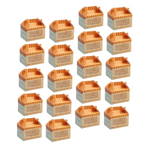 ibasenice 20 Stücke Boxen Miniatur Szene Modell Dessert Boxen 1/12 Gebäck Boxen Papier Mini Zubehör ibasenice 20 Stücke Boxen Miniatur Szene Modell Dessert Boxen 1/12 Gebäck Boxen Papier Mini Zubehör von ibasenice