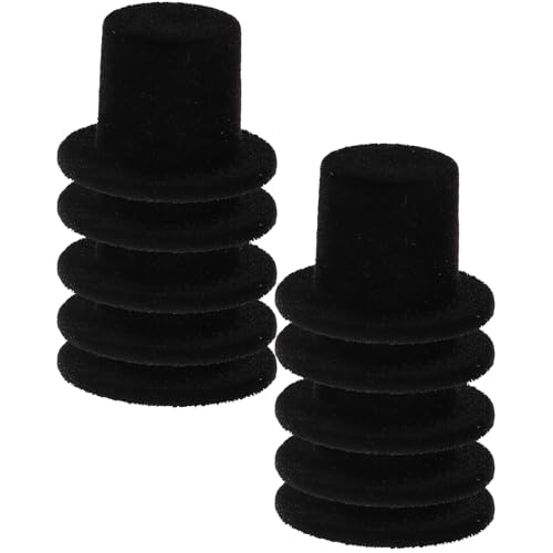 ibasenice 20 Stücke Tiny Top Hut Mini Schneemann Top Hut Dekoration für Mini Puppe ibasenice 20 Stücke Tiny Top Hut Mini Schneemann Top Hut Dekoration für Mini Puppe von ibasenice