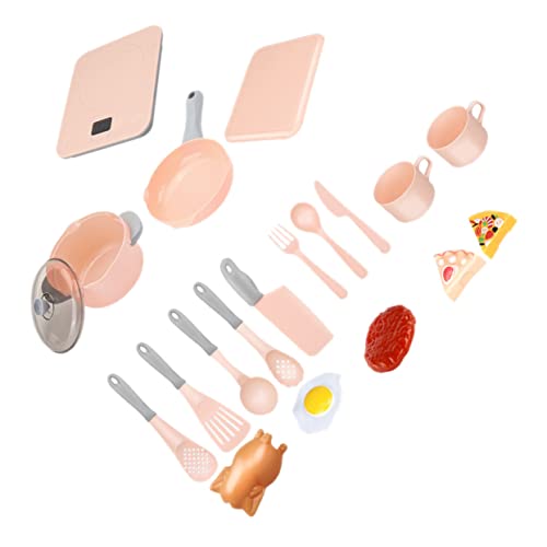 ibasenice Realistisches Induktionsherd-Spielzeug Mit Lichtern Und Sound – Kinder-spielset Für Die Küche von ibasenice