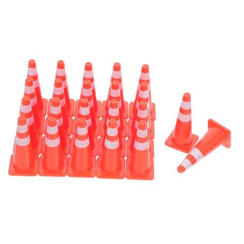 ibasenice Spielzeug Für Die Früherziehung – 20-teiliges Verkehrskegel-spielset Für Kinder Mit Modell-sicherheits-verkehrsindikatoren Zum Lernen von ibasenice