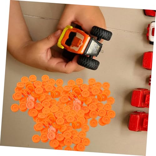 ibasenice 200 Stck Teiliges Kunststoff Riemenscheiben Verschleißfest Für DIY Modellbau Spielzeugauto Roboter Getriebe Zubehör Basteln von ibasenice