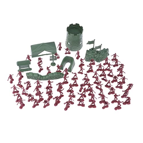 ibasenice 200 Stück Sandtisch-Modell für kinderspielzeug Figuren Figuren spielzeuge für Children Toys Sodier-Modell militärisches Mini-Modell rot ibasenice 200 Stück Sandtisch-Modell für kinderspielzeug Figuren Figuren spielzeuge für Children Toys Sodier-Modell militärisches Mini-Modell rot von ibasenice