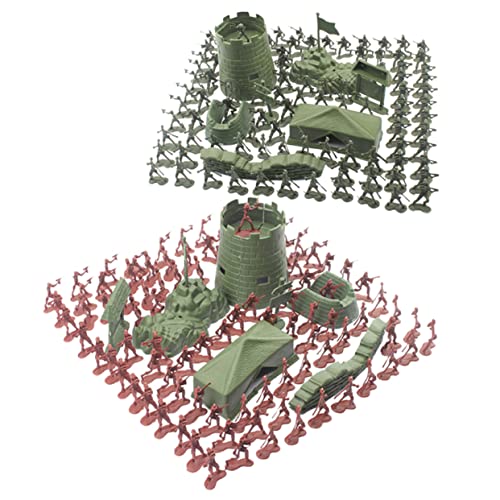 ibasenice 200 Stück Teiliges Mini Soldaten Set aus Robustem Kunststoff Rote und Grüne Militärfiguren für Kinderpartys und Kreative Rollenspiele Fördert Vorstellungskraft und Militärisches ibasenice 200 Stück Teiliges Mini Soldaten Set aus Robustem Kunststoff Rote und Grüne Militärfiguren für Kinderpartys und Kreative Rollenspiele Fördert Vorstellungskraft und Militärisches von ibasenice