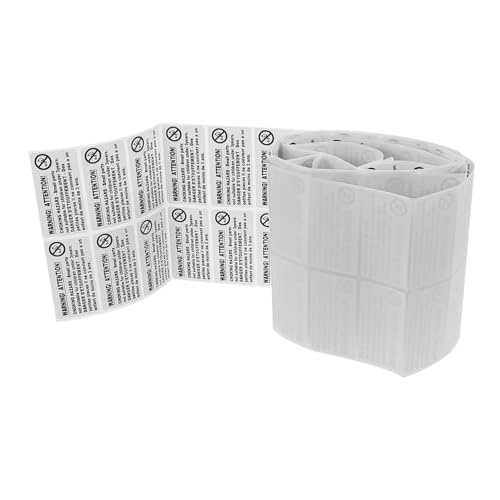ibasenice 200Pcs Selbstkleber Gefahrenaufkleber Erstickungsbezeichnungen Für Das Verpacken Und Versand Halten Sich Von Kindern Unter DREI Jahren Fern von ibasenice