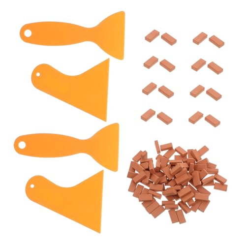 ibasenice 204 Stück Puppenhaus DIY Miniatur Backsteinbausatz für Gartenlandschaft Handliches Baumaterial für Bastler und Modellbauer ibasenice 204 Stück Puppenhaus DIY Miniatur Backsteinbausatz für Gartenlandschaft Handliches Baumaterial für Bastler und Modellbauer von ibasenice