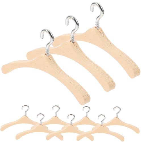 ibasenice 20Pcs Mini-Aufhänger puppenkleiderbügel Puppen kleiderbügel Puppenkleiderschrank Zubehör Puppenkleidung Bügel Kleiner Puppenkleiderständer Simulation Kleiner Kleiderbügel hölzern ibasenice 20Pcs Mini-Aufhänger puppenkleiderbügel Puppen kleiderbügel Puppenkleiderschrank Zubehör Puppenkleidung Bügel Kleiner Puppenkleiderständer Simulation Kleiner Kleiderbügel hölzern von ibasenice