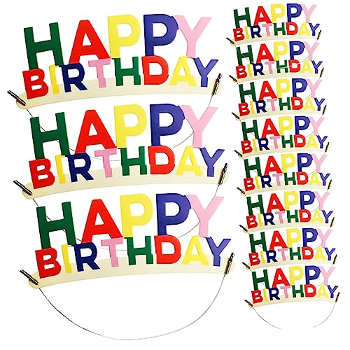 ibasenice 20 Stücke Kinder Geburtstag Party Stirnbänder Papier Dekorative Stirnbänder Für Jungen Und Mädchen ibasenice 20 Stücke Kinder Geburtstag Party Stirnbänder Papier Dekorative Stirnbänder Für Jungen Und Mädchen von ibasenice