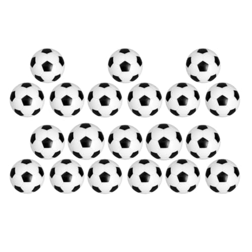 ibasenice 20pcs Mini Tischfußball Tischplatten Fußball 32mm Harz Tisch Fußball Zubehör ibasenice 20pcs Mini Tischfußball Tischplatten Fußball 32mm Harz Tisch Fußball Zubehör von ibasenice