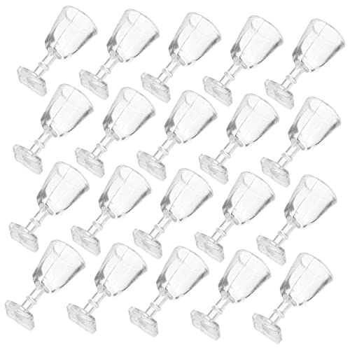 ibasenice 20stücke Mini-weingläser Für Teiliges Transparenten Eleganten Miniatur-rotweingläsern Für Küchenzubehör Und Kreative Spielideen Für Dekoration Und Mikrolandschaften ibasenice 20stücke Mini-weingläser Für Teiliges Transparenten Eleganten Miniatur-rotweingläsern Für Küchenzubehör Und Kreative Spielideen Für Dekoration Und Mikrolandschaften von ibasenice
