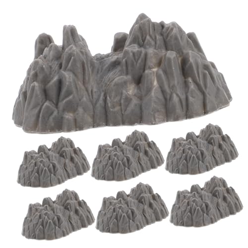 ibasenice 20St Rockspielzeug Mikro-Landschaftsdekor Mini-Steingarten-Modell Berglandschaftsornamente Dekoration der Gartenlandschaft zartes Bergdekor Mikrolandschaftsberg Plastik Dark Grey ibasenice 20St Rockspielzeug Mikro-Landschaftsdekor Mini-Steingarten-Modell Berglandschaftsornamente Dekoration der Gartenlandschaft zartes Bergdekor Mikrolandschaftsberg Plastik Dark Grey von ibasenice