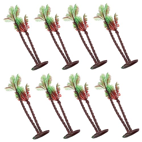 ibasenice Kokosnussbaum-Pflanze Landschafts-Ornament-Set Realistischer Kleiner Baum Für Tischdekoration 20 Stück ibasenice Kokosnussbaum-Pflanze Landschafts-Ornament-Set Realistischer Kleiner Baum Für Tischdekoration 20 Stück von ibasenice