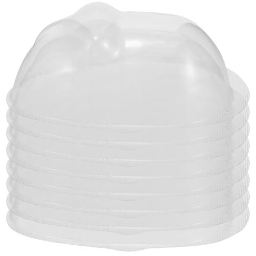 ibasenice Puppen-Organizer-Set 20-teilig Kunststoff-Maske Für Puppen Bastelbedarf Mini-Spielzeug Maske Display-Abdeckung Spielzeug-zubehör von ibasenice